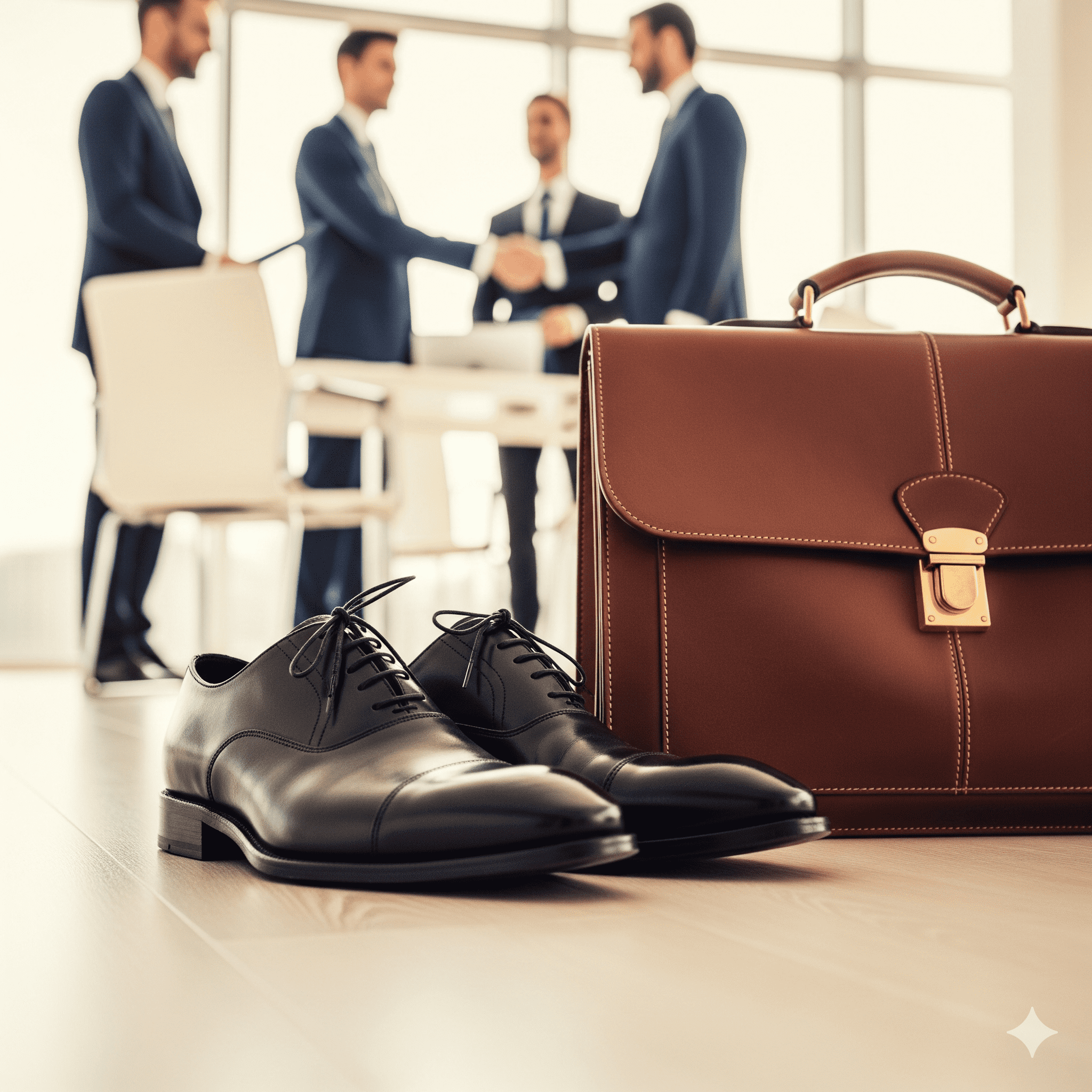 تاثیر کیف و کفش چرم در قرارهای کاری و رسمی | معرفی باتکاپ 2 کفش چرم مردانه