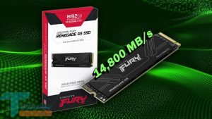 عرضه سریع‌ترین SSD هشت ترابایتی PCIe 5.0 توسط کینگستون