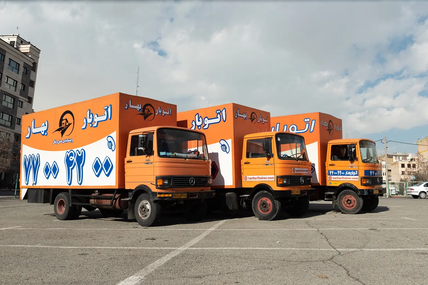 باربری شرق تهران اتوبار بهار