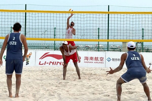 برتری تیم ملی والیبال ساحلی "ب" مقابل ازبکستان - خبرگزاری مهر | اخبار ایران و جهان