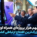 همراه اول ۷۹۴۷ پروژه ارتباطی را افتتاح کرد