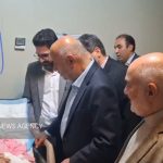 وزیر تعاون از کارگران مصدوم حادثه پالایشگاه آبادان عیادت کرد