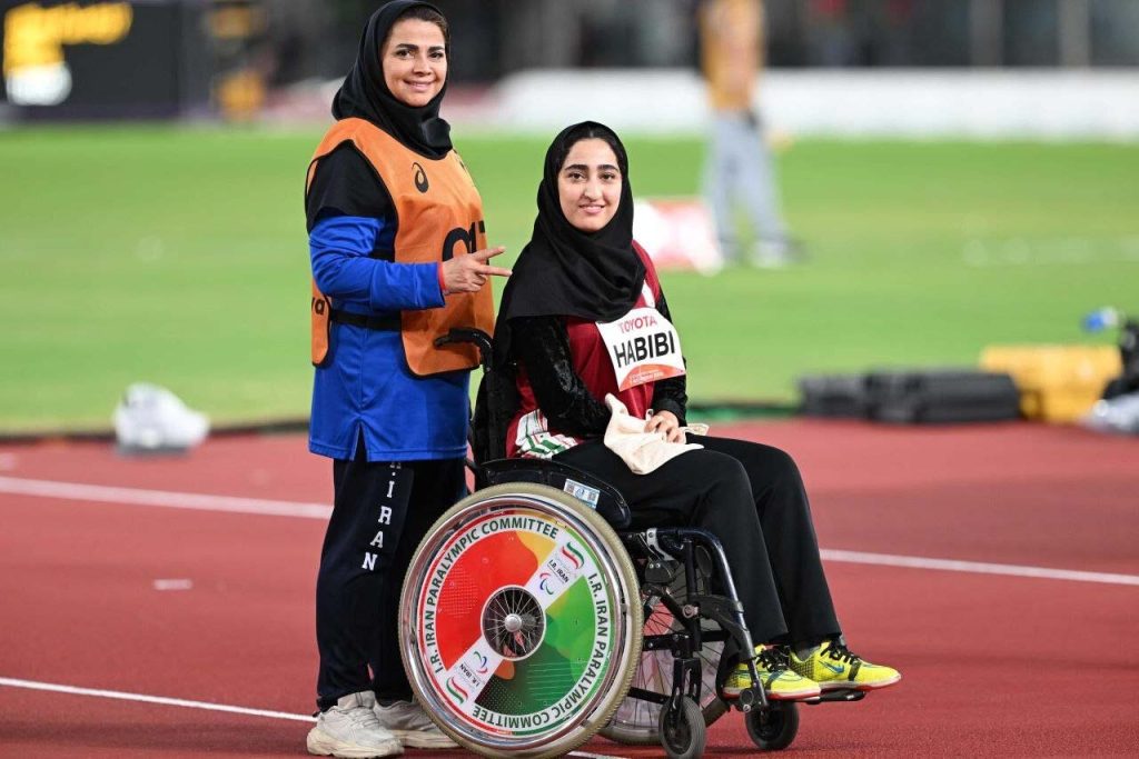 حبیبی و سهرابی‌تبار مدال نقره و برنز پارادوومیدانی کسب کردند